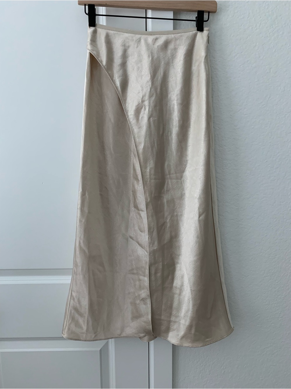 H&M Limited Edition Satin Slip Skirt